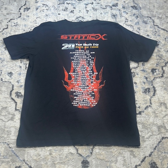Static-X Wisconsin Death Trip Tour T-Shirt Black Men’s XXL - Picture 5 of 6